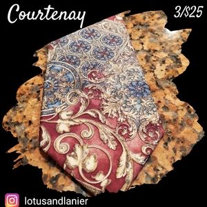 Courtenay Patterned  Silk Tie 3/$25